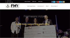 Desktop Screenshot of freemasonsvic.net.au